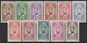 Indochina 1936 Sc 182-92 set MNH**