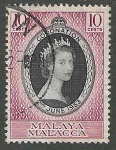 Malaya-Malacca 27  Used SC $1.50