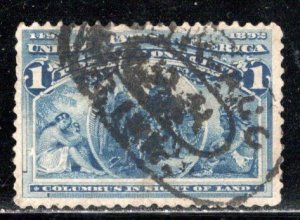 United States Scott # 230, used