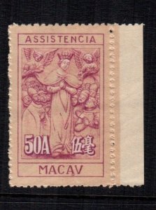 Macao China  RA13   MNH no gum as issued cat $ 21.00