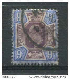 Great Britain 1902-1 Sc 136 Used Kong Edward