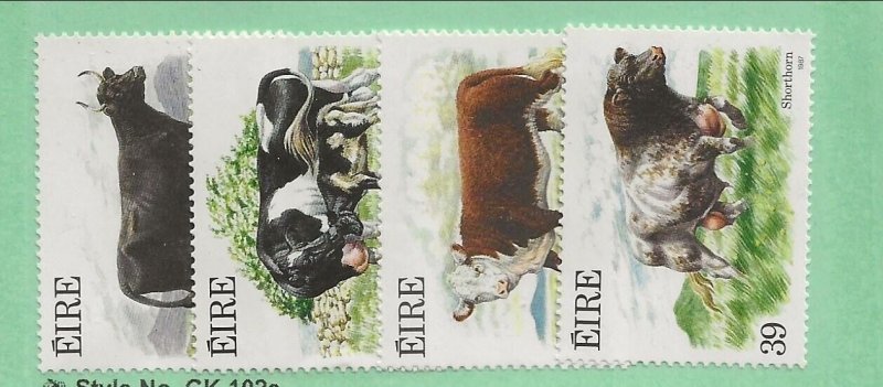 IRELAND Sc 691-4 NH issue of 1987 - DOMESTIC ANIMALS
