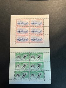 Stamps New Zealand Scott B52a-53a  never hinged