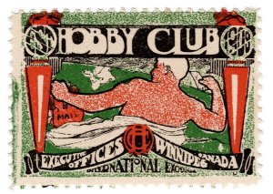 (I.B) Canada Cinderella : Hobby Club Exchange Stamp