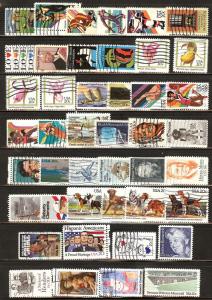 U.S. Used Commemoratives All From 1984 - 44 Stamps