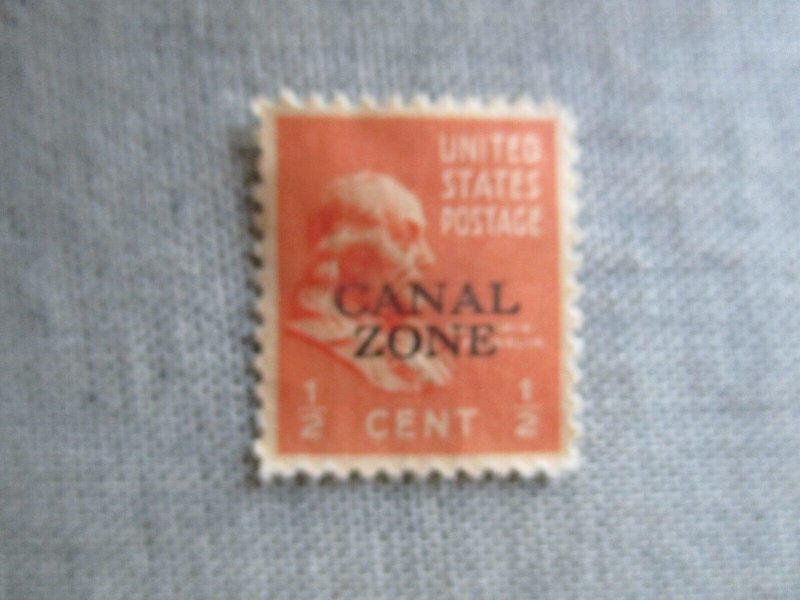 Canal Zone, Scott#118, MH