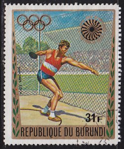 Burundi C160 XX Summer Olympic Games, Munich 1972