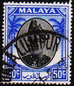 Selangor.1949 50c S.G.107 Fine Used
