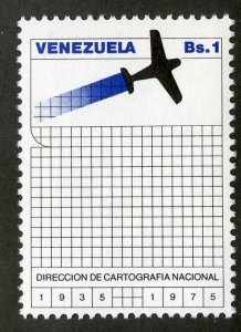 VENEZUELA 1116 MNH SCV $1.00 BIN .60 AIRPLANE