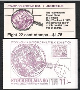 US UNEXPLODED Booklet # BK153 & Sweden # 1588a Booklet  VF OG NH - I Combine S/H