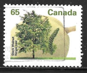 Canada 1367: 65c Black Walnut, used, VF