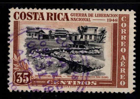 Costa Rica Scott C192 Used Airmail stamp