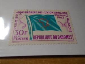 Dahomey  #  155  used