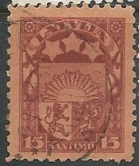 Latvia || Scott # 145 - Used