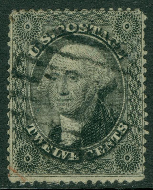 USA : 1857. Scott #36 Used. Nice stamp. PSAG Certificate. Catalog $350.00.