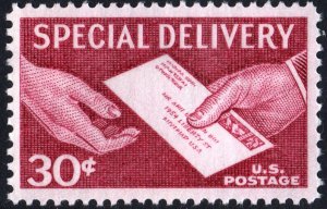 SC#E21 30¢ Special Delivery (1957) MNH