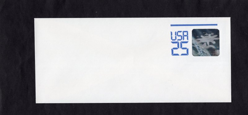 U617 Hologram, unused LRG stamped envelope