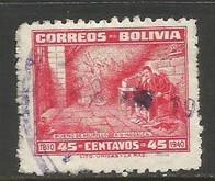 BOLIVIA 272 VFU V287-9