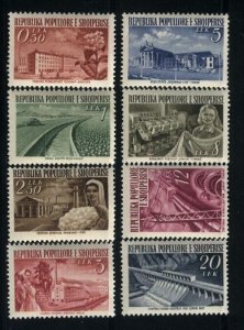 Albania MNH Sc 491-98 Mi 525-32 Industry