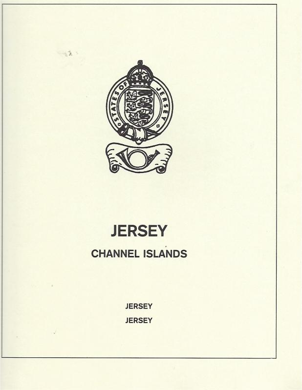 JERSEY, CHANNEL ISLANDS, allstamps MNH issued through year 1988 in LINDNER ALBUM