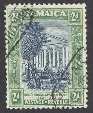 Jamaica Sc# 78 Used (c) 1919-1921 2p King's House