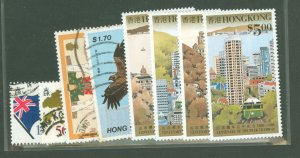 Hong Kong #509/530  Single (Complete Set)