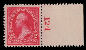 MOMEN: US STAMPS #265 MINT OG NH LOT #84594*