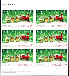 Canada #2071a, Complete Set, Bklt of 6, 2004, Christmas, Never Hinged