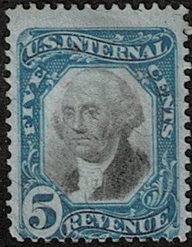 1871 United States Revenue Scott Catalog Number R107 Used