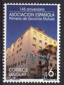 Uruguay stamp 1998 - Collective medical assistance institute 145th anniversary