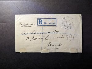 1920 EEF Egyptian Expeditionary Forces Cover Jaffa to Jerusalem Palestine