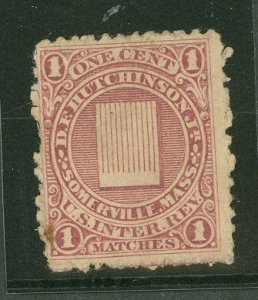 United States #RO114d  Single