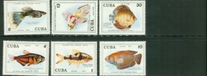 Cuba Fishes , 6 stamps Lot 2