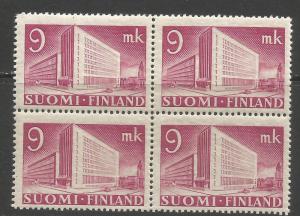 FINLAND 219B MNH BLOCK OF 4 [D3]