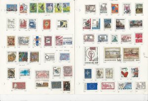 Denmark Collection 1978-2000 on 22 Pages, All Different VF Lot