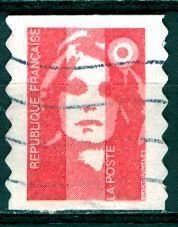 France; 1994: Sc. # 2348;  Used Perf. 6 3/4 Vert. Single Stamp