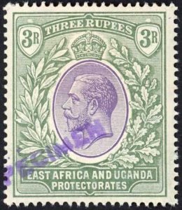 KUT SG55s KGV 3r Violet and Green opt Specimen locally M/M