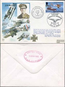 HA27a Major J.T.B. McCudden Standard Cover