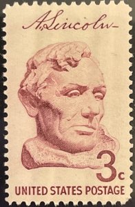 Scott #1114 1959 3¢ Bust of Lincoln MNH OG VF