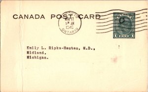 Canada, Worldwide Government Postal Card