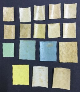 MOMEN: MALTA SG #105-121 MINT OG H/NH LOT #60237