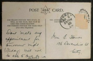 1906 Sydney New South Wales Australia Picture Postcard Cover Swearing In Lord