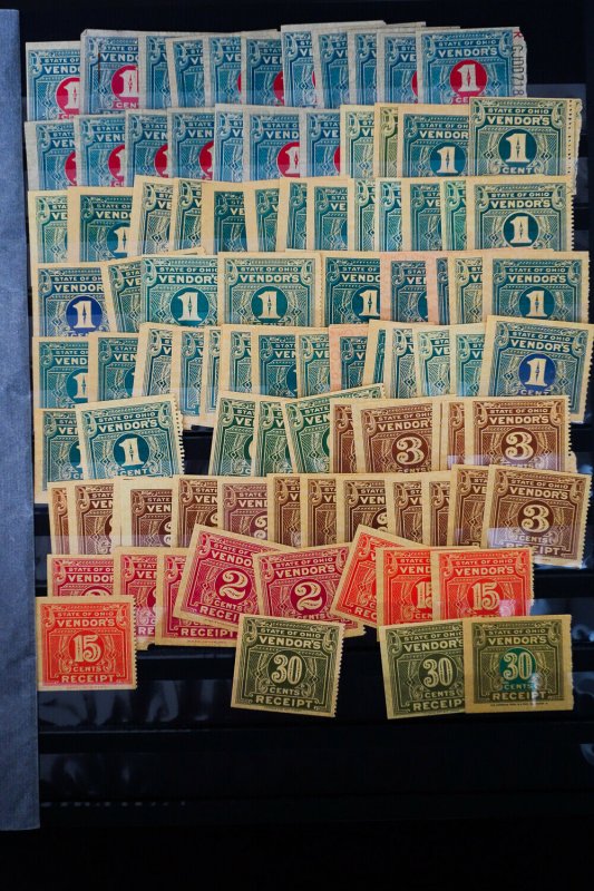 World Revenue Stamp Collection Lot of 1,000