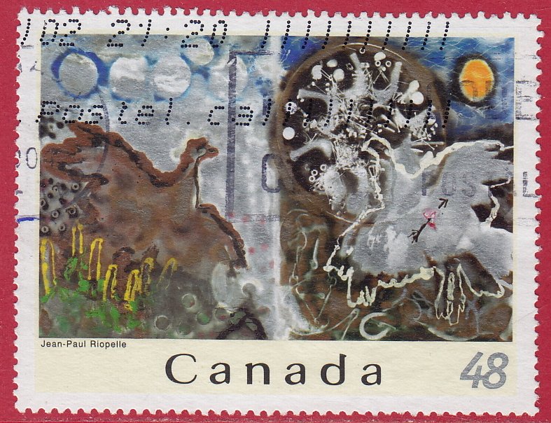 Canada - 2003 - Scott #2002d - used - Art Riopelle