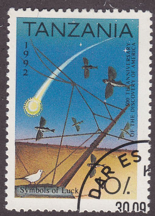 Tanzania 986 Symbols of Luck 1992