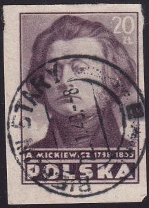 Poland 1947 SG594b Used imperf