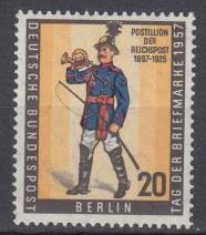 Berlin - 1957 Postilion  Mi# 176 - MNH (6568)