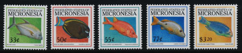 Micronesia 328-33 MNH Fish