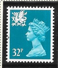 Great Britain-Wales & Monmouthshire # WMMH54 (MNH) $1.60