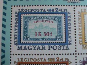 ​HUNGARY-1974-WORLD STAMP DAY MNH S/S SHEET -VERY FINE WE SHIP TO WORLD WIDE